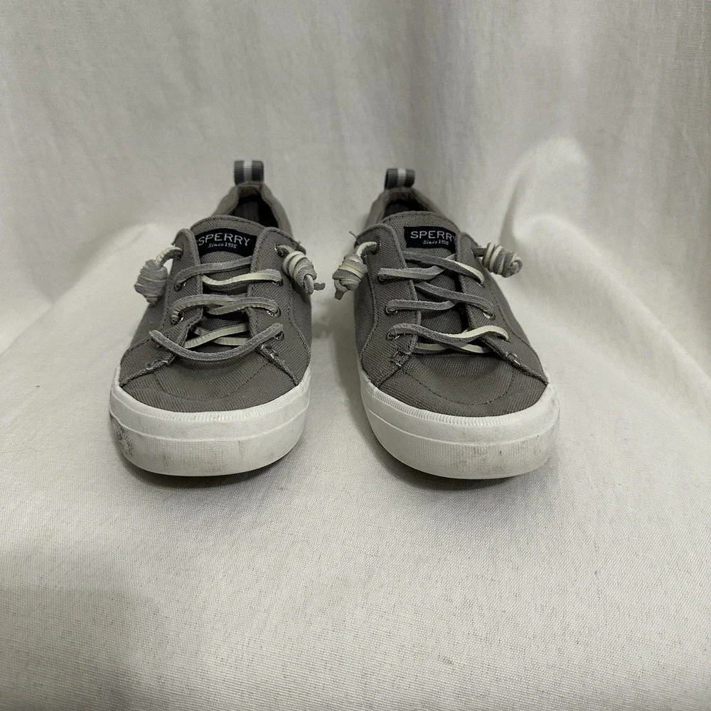 Sperry Womens‎ Crest Vibe Sneaker Grey STS99042 US Size 8 EU 39